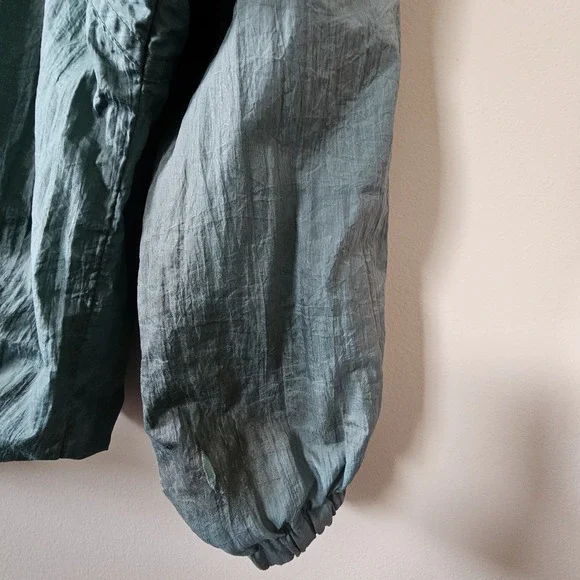 Vintage Russell Athletic Windbreaker Men's Size XL Green Full Zip‎ Made In USA - Picture 11 of 12